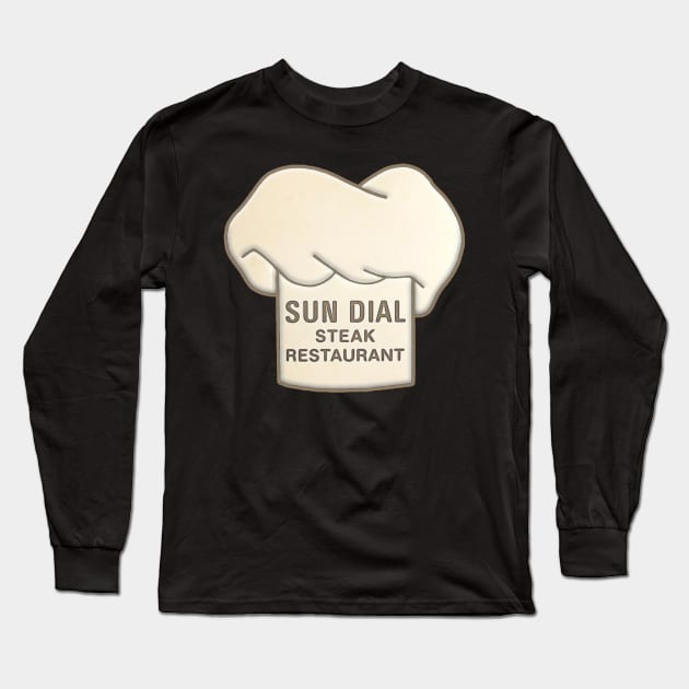 Sun Dial Steak Restaurant - Atlanta Long Sleeve T-Shirt by RetroZest